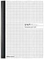 Office Depot® Brand Composition Book, 8-1/2" x 11", Quadrille Ruled, 80 Sheets, White