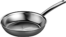 Vollrath NUCU Natural Stainless Steel Fry Pan, 8”, Silver