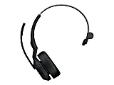 Jabra Evolve2 55 Headset - Mono - Wireless - Bluetooth - 98.4 ft - 20 Hz to 20 kHz - On-ear - Monaural - 2559988989901 1 thumbnail image