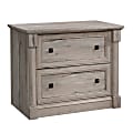 Sauder® Palladia 36-3/4"W Lateral 2-Drawer File Cabinet, Split Oak