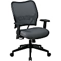 Office Star™ Deluxe Task Chair With VeraFlex™ Seat And Back, Charcoal/Black 1 thumbnail image
