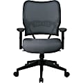 Office Star™ Deluxe Task Chair With VeraFlex™ Seat And Back, Charcoal/Black 1 thumbnail image