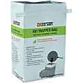Range Kleen Trap the Grease: Fat Trapper 5 Replacement Bags - 21.98 fl oz Capacity - 3" Width x 4" Length - Seal Closure - Polyethylene, Aluminum, Kraft Paper, Polypropylene - 5Pack - Oil 1 thumbnail image