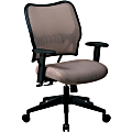 Office Star™ Deluxe Task Chair With VeraFlex™ Seat And Back, Latte/Black