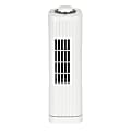 Optimus® 3-Speed Portable Ultra-Slim Desktop Oscillating Tower Fan, 14-In., White 1 thumbnail image