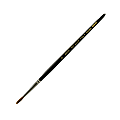Silver Brush Pure Red Sable Paint Brushes, 7500S, Size 4, Round Bristle, Sable Hair, Black 1 thumbnail image