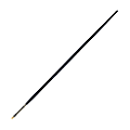 Silver Brush Bristlon Series Paint Brush, Size 0, Bright Bristle, Synthetic, Multicolor 1 thumbnail image