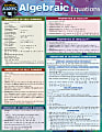 QuickStudy Guide, Algebraic Equations 1 thumbnail image