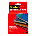 Scotch Book Tape, 2 in x 540 in, 1 Tape Roll, Clear, Home Office and School Supplies