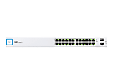 Ubiquiti UniFi Switch US-24 - Switch - managed - 24 x 10/100/1000 + 2 x Gigabit SFP - rack-mountable 1 thumbnail image