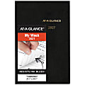 AT-A-GLANCE® Fine Diary® 2027 Weekly Monthly Diary, Black, Pocket, 2 3/4" x 4 1/4" 1 thumbnail image