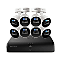 Lorex Fusion 4K 8.0-Megapixel 12-Camera-Capable 2TB DVR System With 8 Wired Smart Deterrence CVI Cameras, White 1 thumbnail image