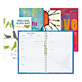 Day-Timer® Flavia® Weekly 30% Recycled Planner, 5 1/2" x 8 1/2", Assorted Colors, January-December 2015