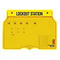 Master Lock® Unfilled Padlock Lockout Station With Cover