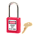 Master Lock® Red Safety Padlock 1 thumbnail image