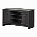 South Shore Exhibit Corner TV Stand For TVs Up To 42", Gray Oak 1 thumbnail image