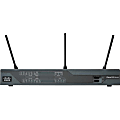 Cisco 897VA Gigabit Ethernet Security Router - 9 Ports - 8 RJ-45 Port(s) - PoE Ports - Management Port - 1 - Gigabit Ethernet - VDSL2 - Desktop - 1 Year 1 thumbnail image