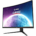 MSI G32CQ5P 32" Class WQHD Curved Screen Gaming LED Monitor - 16:9 - 32" Viewable - Vertical Alignment (VA) - G32CQ5P 1 thumbnail image