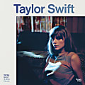 2025 BrownTrout Entertainment Monthly Plastic-Free Square Wall Calendar, 12" x 12", Taylor Swift, January 2025 To December 2025