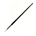 Silver Brush Bristlon Series Paint Brush, Size 8, Round Bristle, Synthetic, Deep Blue/Silver 1 thumbnail image