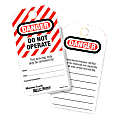 Master Lock 'Do Not Operate' English Lockout ID Tags, Pack Of 12 1 thumbnail image