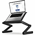 WorkEZ Executive Ergonomic Aluminum Lap Desk, Black 1 thumbnail image