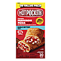 Hot Pockets Pepperoni Pizza Frozen Sandwiches, 6.38 Oz, Pack Of 20 Sandwiches