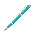 Cross® Bailey Light Fountain Pen, Fine Point, Teal Barrel, Black Ink 1 thumbnail image