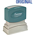Xstamper® One-Color Title Stamp, Pre-Inked, "Original", Blue 1 thumbnail image
