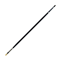 Silver Brush Bristlon Series Paint Brush, Size 1, Filbert Bristle, Synthetic, Deep Blue/Silver 1 thumbnail image