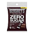 HERSHEY's Special Dark Zero Sugar 3oz Peg Bag, 12 Count