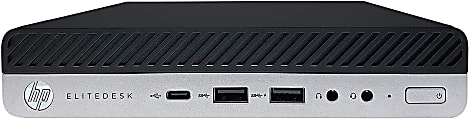 HP EliteDesk 800G4 Mini Refurbished Desktop PC, Intel® Core™ i7, 16GB Memory, 512GB Solid State Drive, Windows® 10 Pro