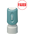 Xstamper® Pre-Inked FAXED Stamp, 65% Recycled, 100000 Impression, Red 1 thumbnail image