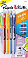 Paper Mate InkJoy Gel Pens, Medium Point, 0.7 mm, Assorted Retro Accents Colors, Pack Of 4 Pens
