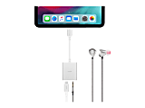 Aevoe USB-C Audio Adapter With Charging, Silver 1 thumbnail image