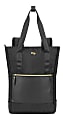 Solo New York Parker Hybrid Tote/Backpack With 15.6" Laptop Pocket, Black 1 thumbnail image
