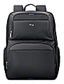 Solo New York Backpack With 17.3" Laptop Pocket, Black/Blue 1 thumbnail image