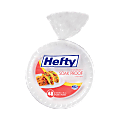 Hefty® Soak Proof Foam Plates, 10 1/4" Diameter, Pack Of 48