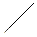 Silver Brush Bristlon Series Paint Brush, Size 2, Round Bristle, Synthetic, Deep Blue/Silver 1 thumbnail image
