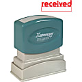 Xstamper® One-Color Title Stamp, Pre-Inked, "Received", Red 1 thumbnail image