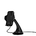 iHome Qi Charging Car Dashboard Mount, Black 1 thumbnail image