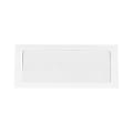 LUX #10 Envelopes, Full-Face Window, Peel & Press Closure, Bright White, Pack Of 250