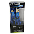 Duracell® USB Type-C Cable, 6', Blue, LE2310