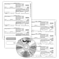ComplyRight® 1099-NEC Recipient Copy Only Tax Form Set, 3-Part, 2-Up, with Envelopes & TaxRight Software, Pack of 50 1 thumbnail image