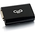C2G USB to DVI Adapter - USB 3.0 to DVI-D External Video Card - Black - 2048 x 1152 - 1 x Total Number of DVI - Dual Link DVI Supported