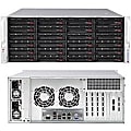 Supermicro SuperStorage 6048R-E1CR24N Barebone System - 4U Rack-mountable - Intel C612 Express Chipset - Socket LGA 2011-v3 - 2 x Processor Support - Black - 1.50 TB DDR4 SDRAM DDR4-2133/PC4-17000 Maximum RAM Support - 12Gb/s SAS, Serial ATA/600 RAID 1 thumbnail image