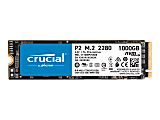 Crucial P2 - SSD - 1 TB - internal - M.2 2280 - PCIe 3.0 x4 (NVMe)