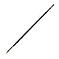 Silver Brush Bristlon Series Paint Brush, Size 2, Bright Bristle, Synthetic, Deep Blue/Silver 1 thumbnail image