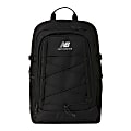 New Balance Cord ADV Backpack, 18-1/2"H x 13-7/16"W x 5-1/2"D, Black 1 thumbnail image