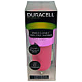 Duracell® Dual Car Charger, Pink, LE2322